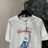 Burberry 2025 Spring and Summer New Three-Dimensional Bubble Short-Sleeved T-Shirt Premium Edition