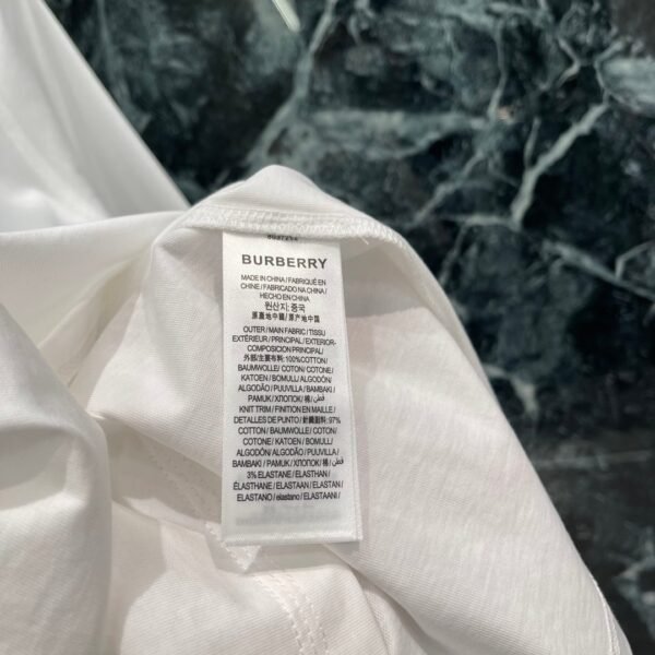 Burberry 2025 Spring and Summer New Three-Dimensional Bubble Short-Sleeved T-Shirt Premium Edition