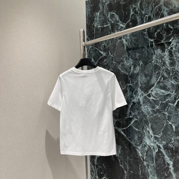 Burberry 2025 Spring and Summer New Three-Dimensional Bubble Short-Sleeved T-Shirt Premium Edition