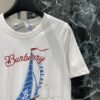 Burberry 2025 Spring and Summer New Three-Dimensional Bubble Short-Sleeved T-Shirt Premium Edition