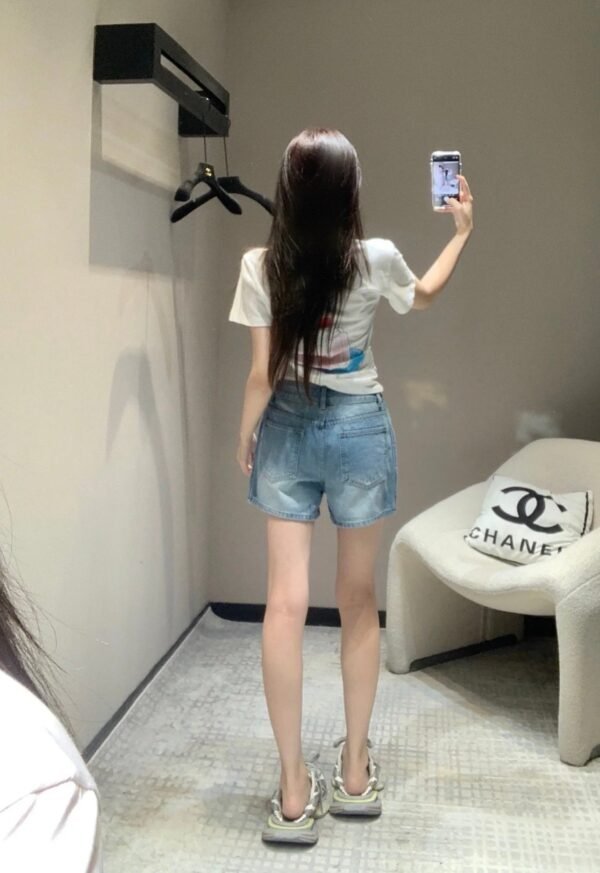 GUCCI 2025 Spring/Summer New Cherry Print Short Sleeve T-Shirt Premium Edition
