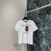 GUCCI 2025 Spring/Summer New Cherry Print Short Sleeve T-Shirt Premium Edition