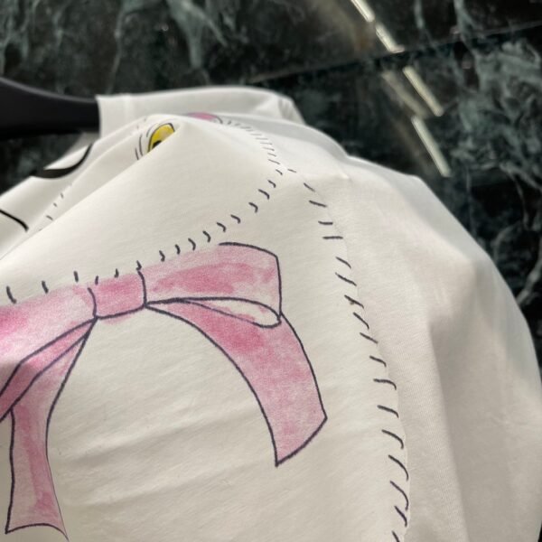 GUCCI 2025 Spring/Summer New Cherry Print Short Sleeve T-Shirt Premium Edition