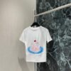 GUCCI 2025 Spring/Summer New Cherry Print Short Sleeve T-Shirt Premium Edition