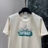 Burberry 2025 Spring/Summer New Printed Short Sleeve T-shirt with Daisy Print on Chest Premium 100% cotton