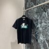 Burberry 2025 Spring/Summer New Printed Short Sleeve T-shirt with Daisy Print on Chest Premium 100% cotton