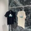 Burberry 2025 Spring/Summer New Printed Short Sleeve T-shirt with Daisy Print on Chest Premium 100% cotton