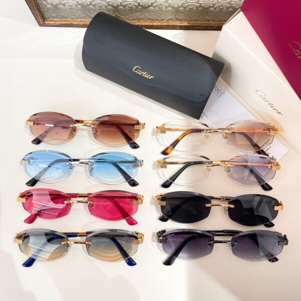 Cartier sunglasses high-end version SIZE: 56 mouth 18-142