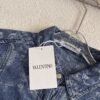 Valentino Metal Button Waist Dress