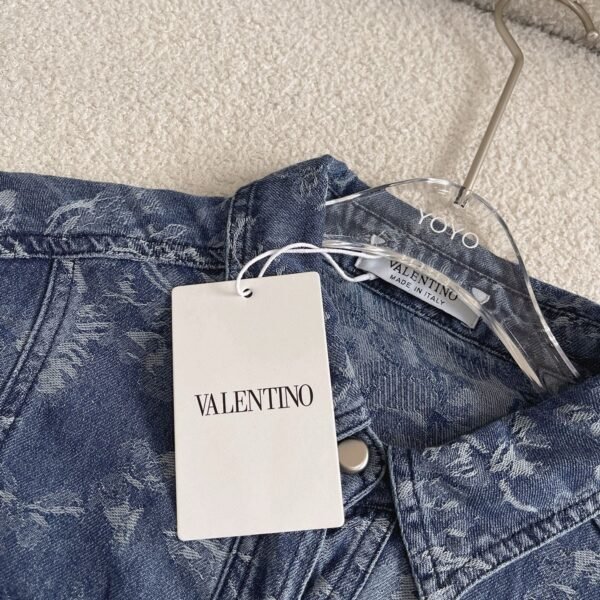 Valentino Metal Button Waist Dress