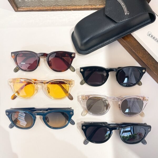 Chrome Hearts High-quality sunglasses SIZE：49-24-147