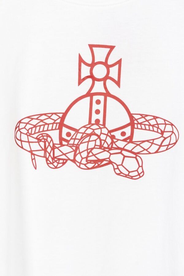 Vivienne Westwood Year of the Snake Limited Edition Snake Around Saturn Print Short-Sleeved T-Shirt