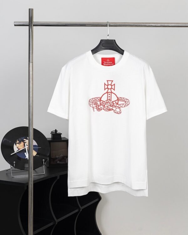 Vivienne Westwood Year of the Snake Limited Edition Snake Around Saturn Print Short-Sleeved T-Shirt
