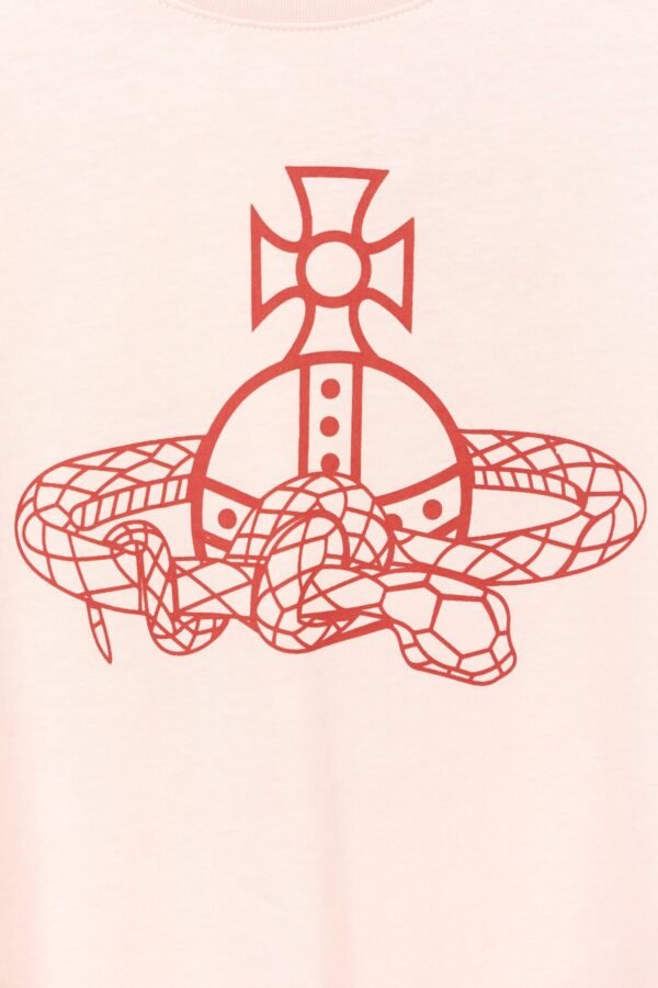 Vivienne Westwood Year of the Snake Limited Edition Snake Around Saturn Print Short-Sleeved T-Shirt