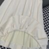 DIOR new round neck dress pleated skirt high quality