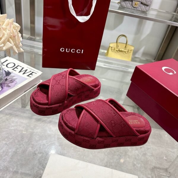 GUCCI cross-shoe platform sandals 35-44