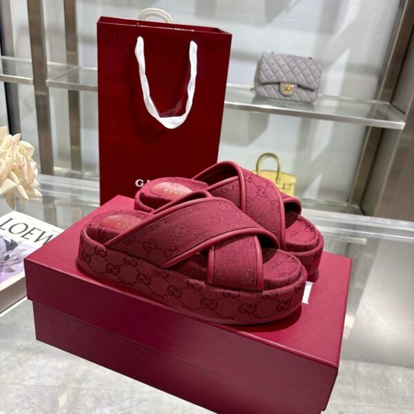 GUCCI cross-shoe platform sandals 35-44