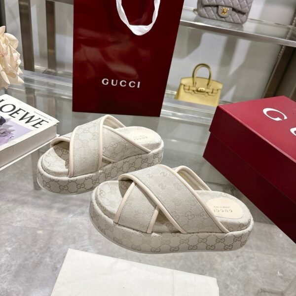 GUCCI cross-shoe platform sandals 35-44