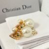 DIOR heart-shaped earrings