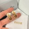 DIOR heart-shaped earrings
