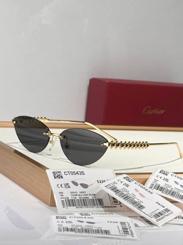 Cartier sunglasses high-end version Size: 58-16-140