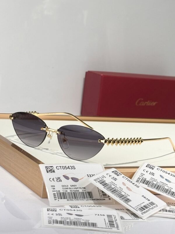 Cartier sunglasses high-end version Size: 58-16-140