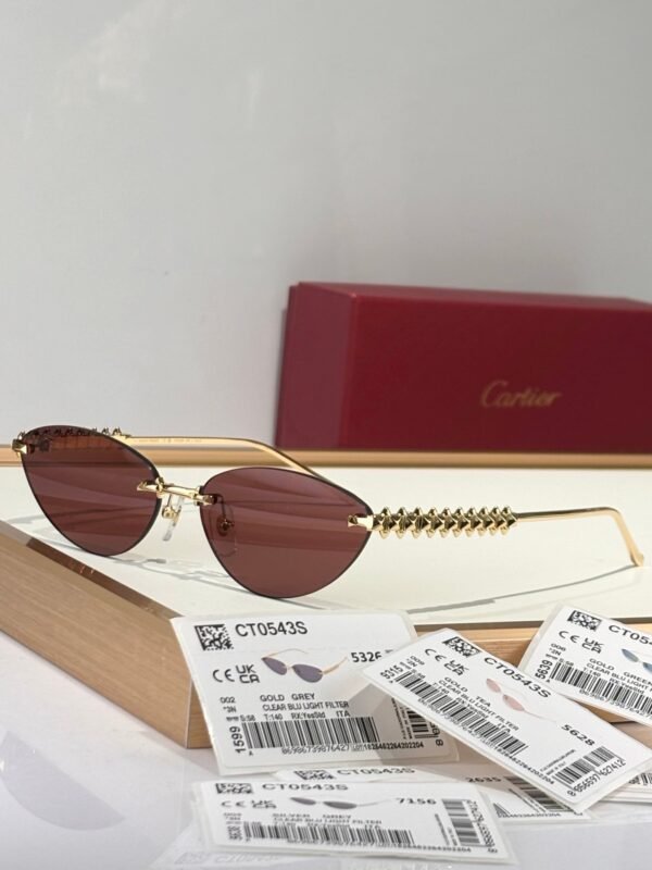 Cartier sunglasses high-end version Size: 58-16-140