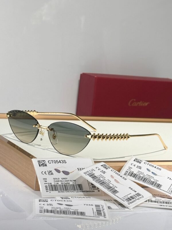 Cartier sunglasses high-end version Size: 58-16-140