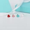 Tiffany heart shaped earrings