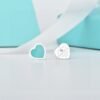 Tiffany heart shaped earrings