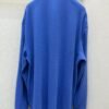 miumiu  New blue long-sleeved polo shirt with embroidered letters  Loose fit