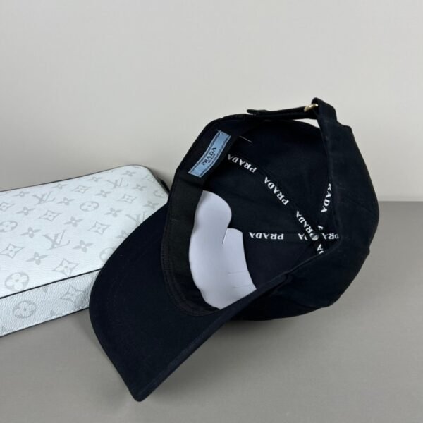 PRADA embroidered logo baseball cap