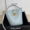 Celine Small Smooth Cowhide Leather Handbag Cowhide Material Premium Edition Bag Size: 16x19x12cm
