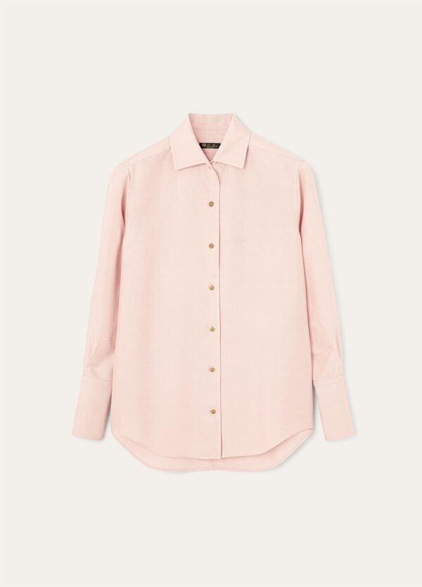 LoroPiana New pink shirt high quality shirt