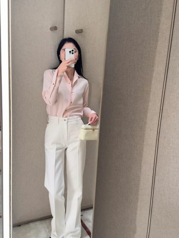 LoroPiana New pink shirt high quality shirt