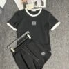 Loewe embroidered T-shirt and shorts set