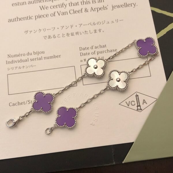 Van Cleef & Arpels five-flower bracelet four-leaf clover bracelet Premium version