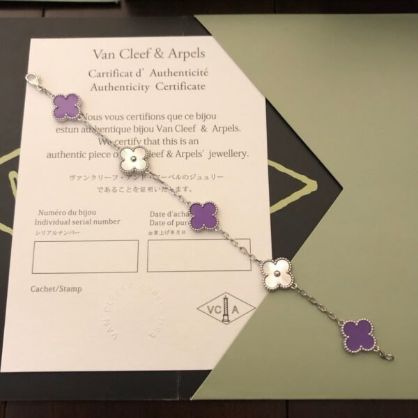 Van Cleef & Arpels five-flower bracelet four-leaf clover bracelet Premium version