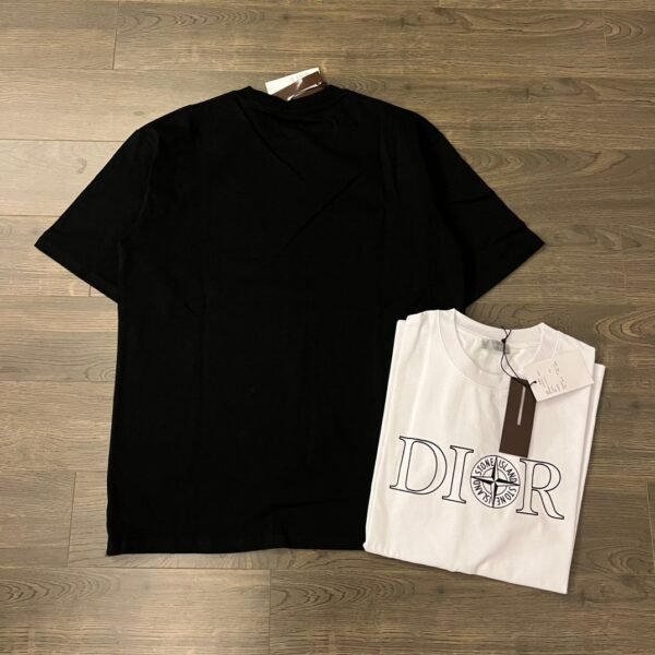 DIOR original CD x Stone Stone Island T-shirt