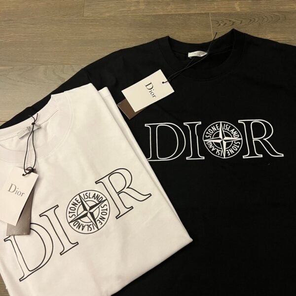 DIOR original CD x Stone Stone Island T-shirt