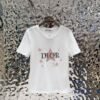DIOR 2025 new summer T-shirt five-pointed star pattern short sleeves Pure cotton high quality version