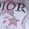 DIOR 2025 new summer T-shirt five-pointed star pattern short sleeves Pure cotton high quality version
