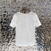 DIOR 2025 new summer T-shirt five-pointed star pattern short sleeves Pure cotton high quality version