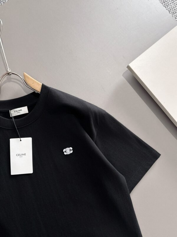 CELINE new summer spring and summer high version fabric is made of 270g high-density pure cotton material