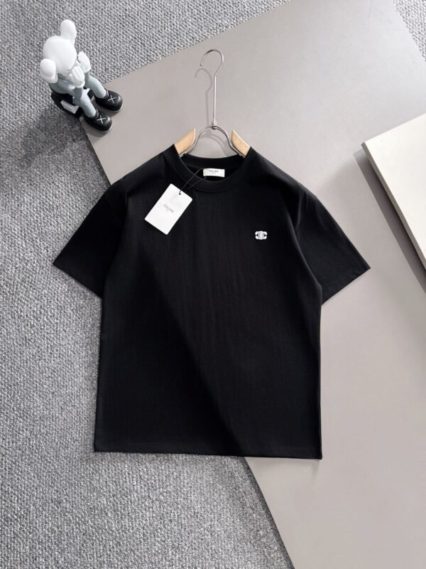 CELINE new summer spring and summer high version fabric is made of 270g high-density pure cotton material