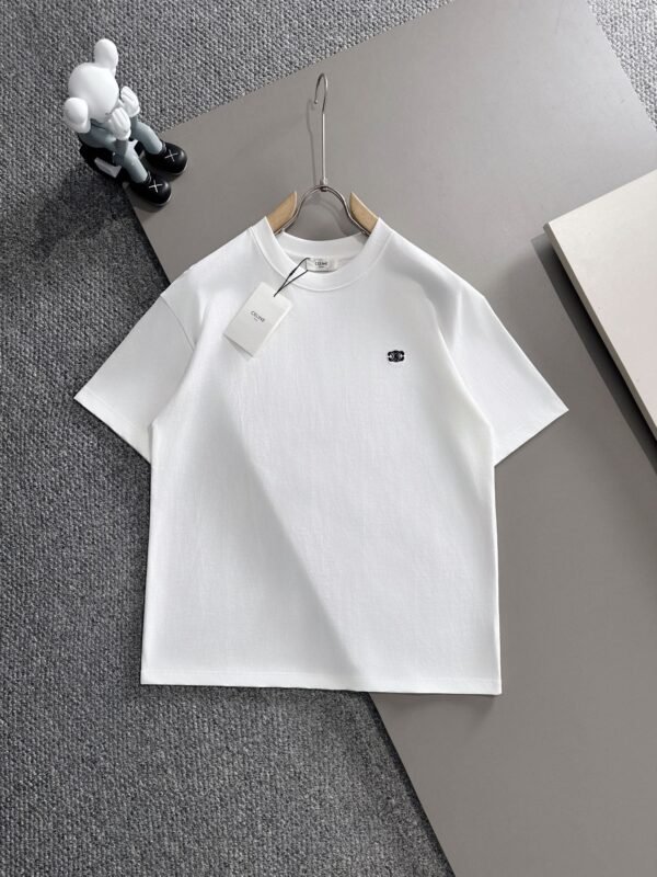 CELINE new summer spring and summer high version fabric is made of 270g high-density pure cotton material