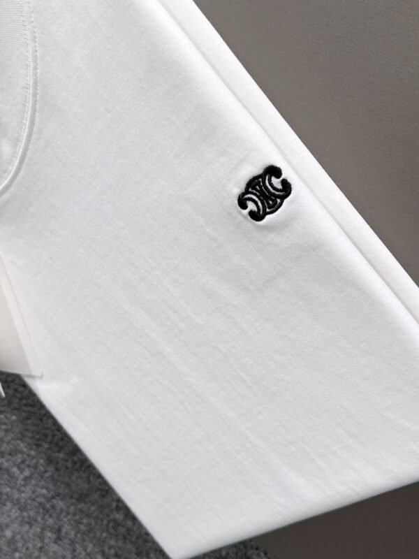 CELINE new summer spring and summer high version fabric is made of 270g high-density pure cotton material