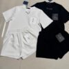 Louis Vuitton short-sleeved shirt + shorts set