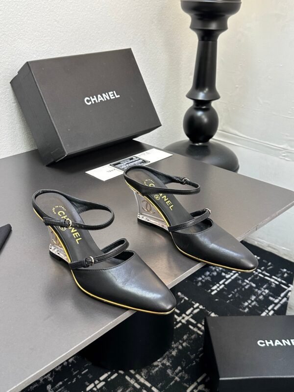 Chanel’s new high heels are made of lambskin