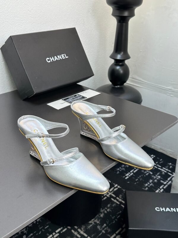 Chanel’s new high heels are made of lambskin